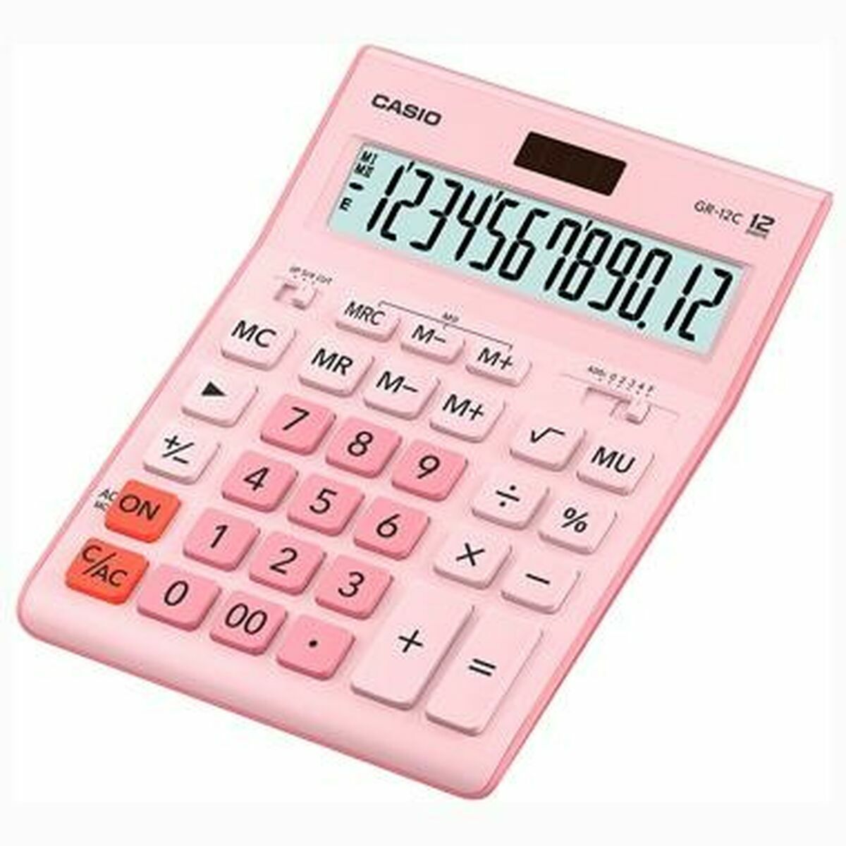 Kalkulators Casio GR-12C Melns Plastmasa